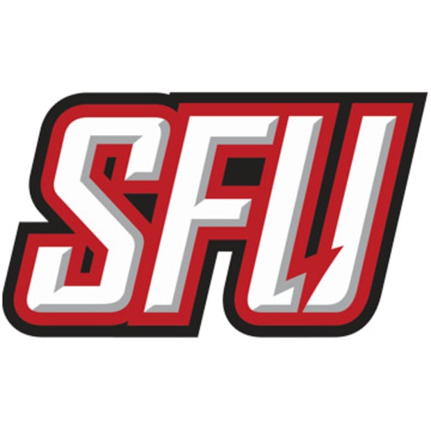 Saint Francis U Red Flash Logo